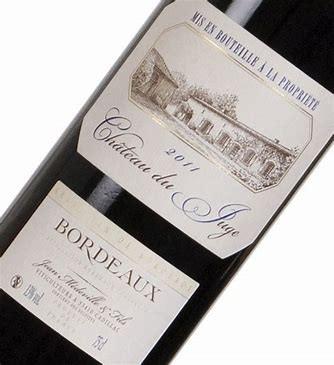 Chateau Du Juge - Bordeaux Red