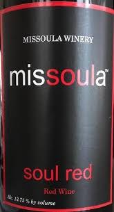 Missoula Winery - Soul Red
