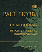 0 Paul Hobbs - Chardonnay Ritchie Vineyard Russian River Valley