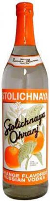 Stolichnaya - Ohranj Orange Vodka