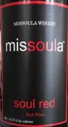 0 Missoula Winery - Soul Red